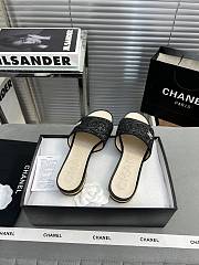 Fortok Chanel Slides Black/Beige  - 5