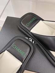 Fortok Chanel Flip-Flops Black - 4