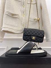 Fortok Chanel Flip-Flops Black - 2