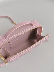 Fortok Dior Caro Box Bag Pink 18×5×13cm  - 2