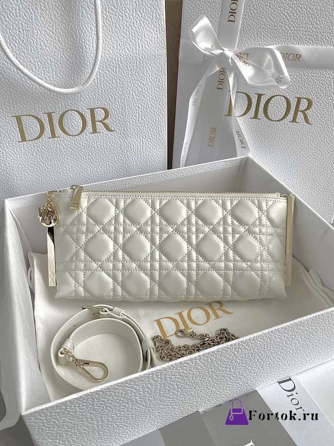 Fortok Dior Club Bag White 27×12×5cm - 1