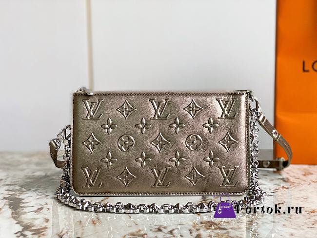 Fortok Louis Vuitton Lexington Pouch M81828 21.5x12.5x5cm  - 1