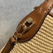 Fortok Louis Vuitton Petit Bucket Bag Caramel Brown M59962 20x19x24cm - 5
