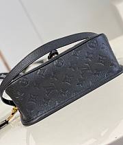 Fortok Louis Vuitton Diane Monogram Empreinte Bag Black M46386 25×9×15cm - 4