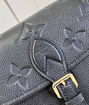 Fortok Louis Vuitton Diane Monogram Empreinte Bag Black M46386 25×9×15cm - 2