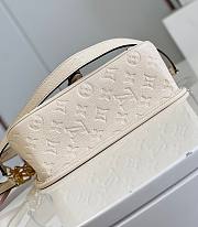 Fortok Louis Vuitton Diane Monogram Empreinte Bag Cream M46388 25×9×15cm - 4