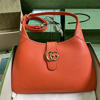 Fortok Gucci Aphrodite Medium Shoulder Bag Orange