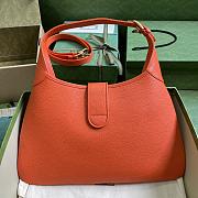 Fortok Gucci Aphrodite Medium Shoulder Bag Orange - 2