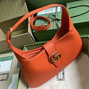 Fortok Gucci Aphrodite Medium Shoulder Bag Orange - 5