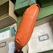 Fortok Gucci Jumbo CC Small Belt Bag Orange 23x13x5cm - 2