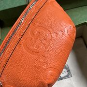 Fortok Gucci Jumbo CC Small Belt Bag Orange 23x13x5cm - 5