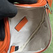 Fortok Gucci Jumbo CC Small Belt Bag Orange 23x13x5cm - 6