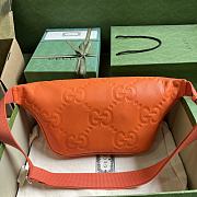 Fortok Gucci Jumbo Belt Bag Orange 28x18x8cm - 5