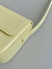 Fortok Celine Triomphe Shoulder Bag Yellow 20×10×4cm - 3