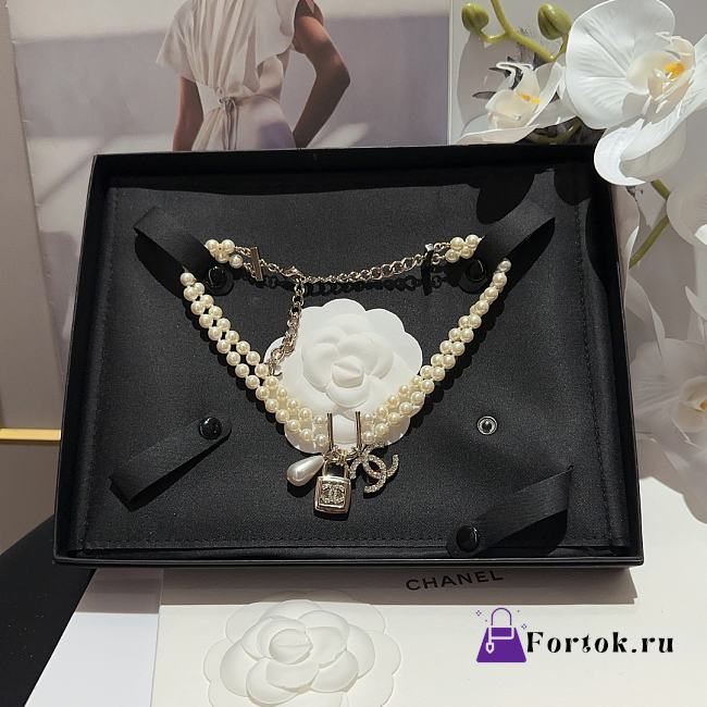 Fortok Chanel Goose 23 Pearl Necklace - 1