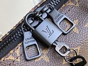 Fortok Louis Vuitton Keepall Bandoulière 50 Damier Ebene Canvas Bag - 4