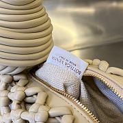 Fortok Bottega Veneta Double Knot Top Handle Bag Beige 24x15x5cm - 5