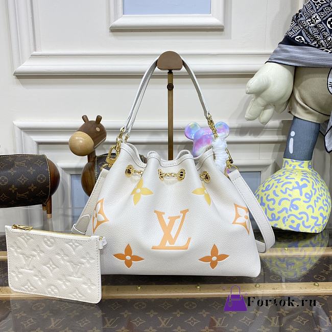 Fortok Louis Vuitton Summer Bundle Bag Beige M46545 28x20x11.5cm - 1