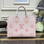 Fortok Louis Vuitton Onthego MM Bag Pink M46542 35x27x14 cm - 1