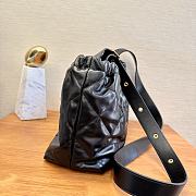 Fortok Saint Laurent Leather Shoulder Bag 33×9x20cm - 6
