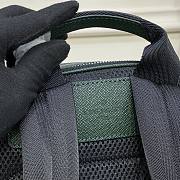 Fortok Louis Vuitton Saffiano Backpack Green M30857 31x39x14cm - 2