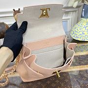 Fortok Louis Vuitton Lockme Ever Mini Bag Pink M21088 23x17x10cm  - 2