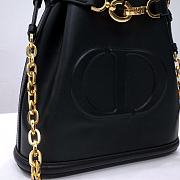 Fortok Dior Medium C'est Bag Black 24x10x24.5cm - 5