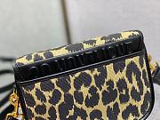 Fortok Dior 2022 Bobby Yellow Oblique Canvas Bag 27x19.5x8cm - 4