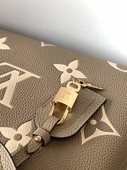 Fortok Louis Vuitton Petit Palais Bicolor Monogram Empreinte Beige Bag M58914 - 4