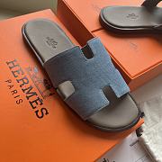 Fortok Hermes Izmir Slippers Denim - 3