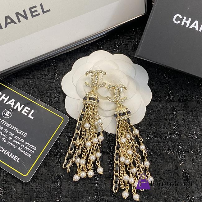 Fortok Chanel Earrings E1106 - 1