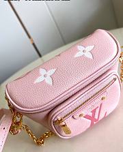 Fortok Louis Vuitton Mini Bumbag Pink M82208 17x12x9.5cm - 4