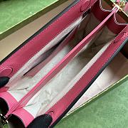 Fortok Gucci Matelasse Shoulder Bag Pink 26x17.5x8cm - 4