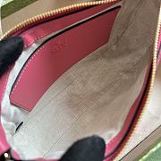 Fortok Gucci GG Matelasse Shoulder Bag Pink 25x15x 8cm - 4