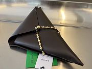 Fortok Bottega Veneta Brown Ball Chain Triangle Pouch 40x21x2cm - 1