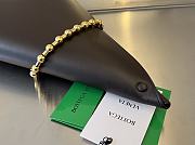 Fortok Bottega Veneta Brown Ball Chain Triangle Pouch 40x21x2cm - 4
