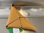 Fortok Bottega Veneta Yellow Ball Chain Triangle Pouch 40x21x2cm - 1