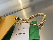 Fortok Bottega Veneta Yellow Ball Chain Triangle Pouch 40x21x2cm - 6