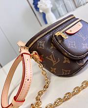 Fortok Louis Vuitton Mini Bumbag Monogram Macassar Canvas M82335 - 4