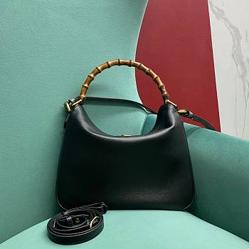 Fortok Gucci Diana Shoulder Bag Black 746124 30×8.5×26cm