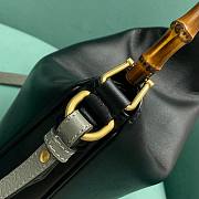 Fortok Gucci Diana Shoulder Bag Black 746124 30×8.5×26cm - 3