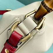 Fortok Gucci Diana Shoulder Bag White 746124 30×8.5×26cm - 4