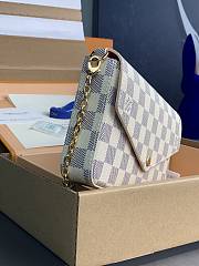 Fortok Louis Vuitton Felicie Pochette Bag N63010 21x11x2cm - 6
