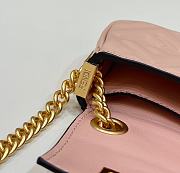 Fortok Fendi Nano Baguette Bag Pink 8603 11x3x7cm - 2