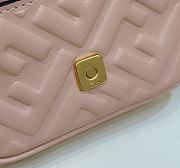 Fortok Fendi Nano Baguette Bag Pink 8603 11x3x7cm - 3