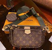 Louis Vuitton Multi Pochette Accessories Khaki Monogram M44813 - 1