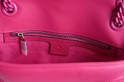 Fortok Gucci GG Marmont Shoulder Bag Pink 26x15x7cm - 6