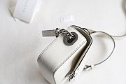 Fortok Gucci Peptite GG Mini Shoulder Bag White 21x10x5cm - 6