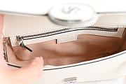 Fortok Gucci Peptite GG Mini Shoulder Bag White 21x10x5cm - 4