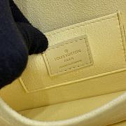 Fortok Louis Vuitton Dauphine Bag Yellow M22597 20x15x9cm - 5